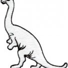 Brontosaurus Jurassic dinosaur lizard kids fun applique iron-on patch new S-339