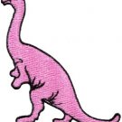 Brontosaurus Jurassic dinosaur lizard kids fun applique iron-on patch new S-343