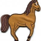 Horse colt bronco filly mustang pony stallion steed applique iron-on patch S-558