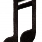 Beamed musical note music scale classical symphony applique iron-on patch S-572