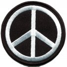 Peace sign hippie retro boho flower power weed love applique iron-on patch S-580