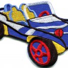 Dune buggy off road car baja retro racing applique iron-on patch S-526