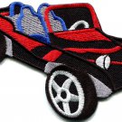 Dune buggy off road car baja retro racing applique iron-on patch S-527