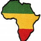 Africa flag of Judah flag rasta rastafarian reggae applique iron-on patch G-17
