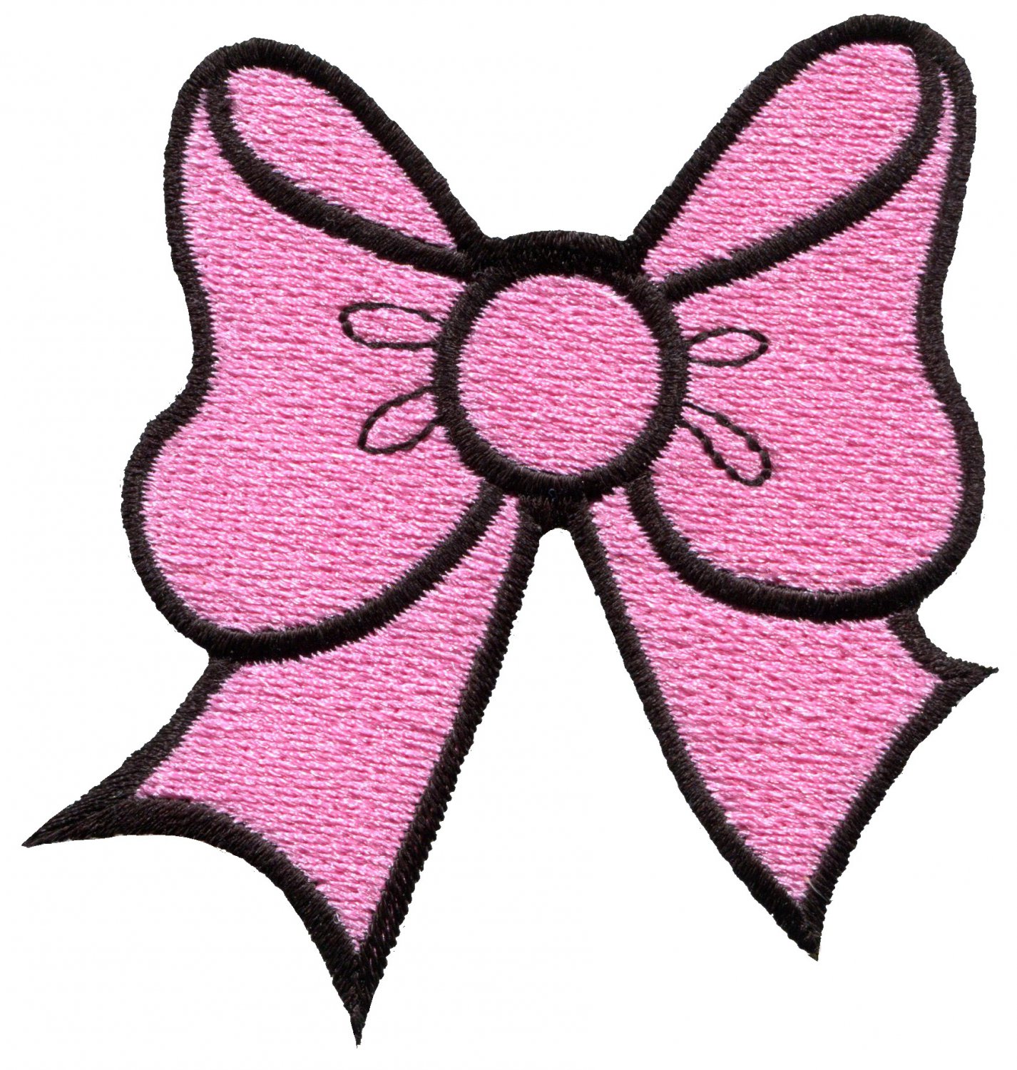 Pink bow knot ribbon boho retro sew sewing applique ironon patch g19 Pink bow knot ribbon boho retro sew sewing applique ironon patch g19