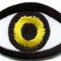 Eye eyeball tattoo biker horror goth punk emo retro applique iron-on patch G-44