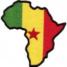 Africa flag of Judah flag rasta rastafarian reggae applique iron-on patch G-47