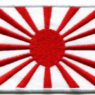 Japanese naval ensign flag Japan rising sun nippon applique iron-on patch G-43