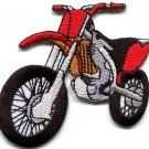 Motorcycle motocross racing dirt bike off-road applique iron-on patch new S-679