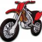 Motorcycle motocross racing dirt bike off-road applique iron-on patch new S-679
