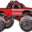 Monster truck 4 X 4 pickup auto applique iron-on patch new S-675 WORLDWIDE DELIVERY IS FREE!