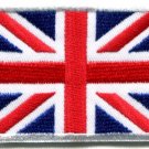 Union Jack British flag United Kingdom Great Britain applique iron-on patch S102