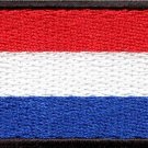 Flag of the Netherlands Dutch Amsterdam applique iron-on patch Medium S-782