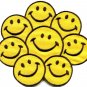 Flower power smiley face boho hippie retro love applique iron-on patch new S-718
