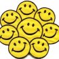 Flower power smiley face boho hippie retro love applique iron-on patch new S-718