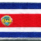 Flag of Costa Rica Tico Rican sew sewing applique iron-on patch Medium S-1002