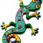 Lizard gekko salamander retro hippie hippy boho 70s applique iron-on patch S-189
