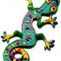 Lizard gekko salamander retro hippie hippy boho 70s applique iron-on patch S-189