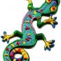 Lizard gekko salamander retro hippie hippy boho 70s applique iron-on patch S-189