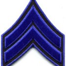 Army military insignia rank war biker retro applique iron-on patch new S-44