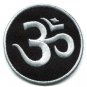 Lot of 4 aum om infinity hindu hindi hinduism yoga applique iron-on patches