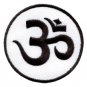 Lot of 4 aum om infinity hindu hindi hinduism yoga applique iron-on patches