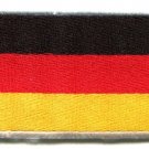 National flag of Germany German applique iron-on patch medium new S-96