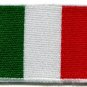 Italian flag Italy Rome hope faith charity applique iron-on patch Small S-101