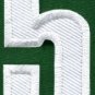 Number 5 numeral math counting five school applique iron-on patch new S-940