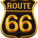 Route 66 retro muscle cars 60s americana USA applique iron-on patch new S-503