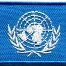 United Nations UN flag sew sewing applique iron-on patch new Medium S-766
