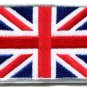 Union Jack British flag United Kingdom Britain applique iron-on patch Med S-102
