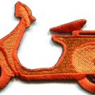 Motor scooter motorcycle cycle bike motorbike applique iron-on patch new S-374
