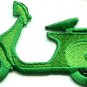 Motor scooter motorcycle cycle bike motorbike applique iron-on patch new S-371