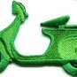 Motor scooter motorcycle cycle bike motorbike applique iron-on patch new S-371