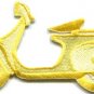 Motor scooter motorcycle cycle bike motorbike applique iron-on patch new S-373