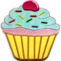 Cupcake snack fairy cake sweets retro disco fun applique iron-on patch new S-205