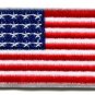 American flag Old Glory Stars & Stripes applique iron-on patch Medium new S-100