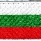Flag of Bulgaria Bulgarian europe applique iron-on patch new Medium S-764