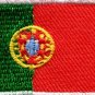 Flag of Portugal Portuguese europe applique iron-on patch Medium new S-113
