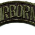 Airborne army rangers military insignia biker applique iron-on patch new S-1074