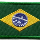 Brazilian flag Brazil applique iron-on patch sm S-107