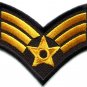 Army military insignia rank war biker retro applique iron-on patch new S-492