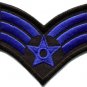 Army military insignia rank war biker retro applique iron-on patch new S-491