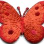 Butterfly insect boho hippie retro love peace applique iron-on patch new S-508