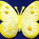 Butterfly insect boho hippie retro love peace applique iron-on patch new S-515