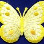 Butterfly insect boho hippie retro love peace applique iron-on patch new S-515