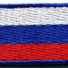 Russian flag Russia applique iron-on patch new sm S-114
