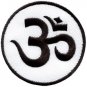 Aum om infinity hindu hindi hinduism yoga indian applique iron-on patch new S-2
