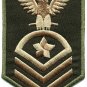 Army navy military insignia rank war biker retro applique iron-on patch S-48